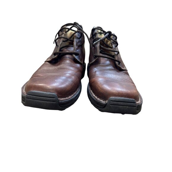 Timberland Mens Brown Leather chukka ankle boots 12M SKU 6833 main image 5